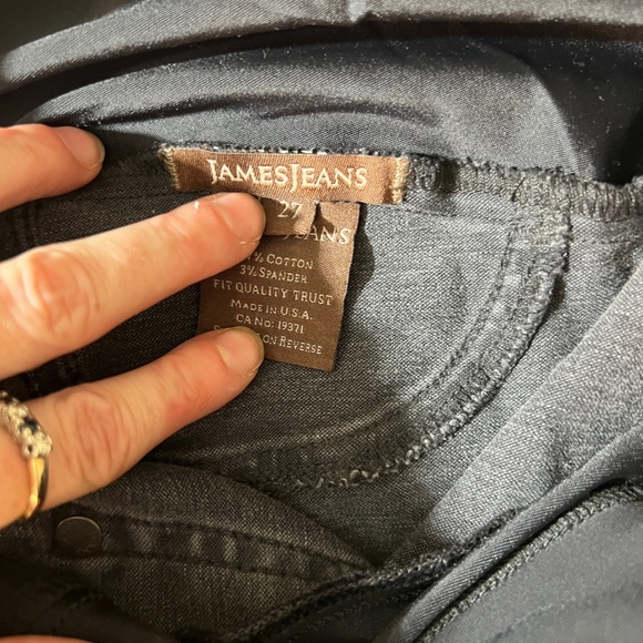 James Jeans Twiggy External Maternity Jeans - Slate II - Picture 5 of 6